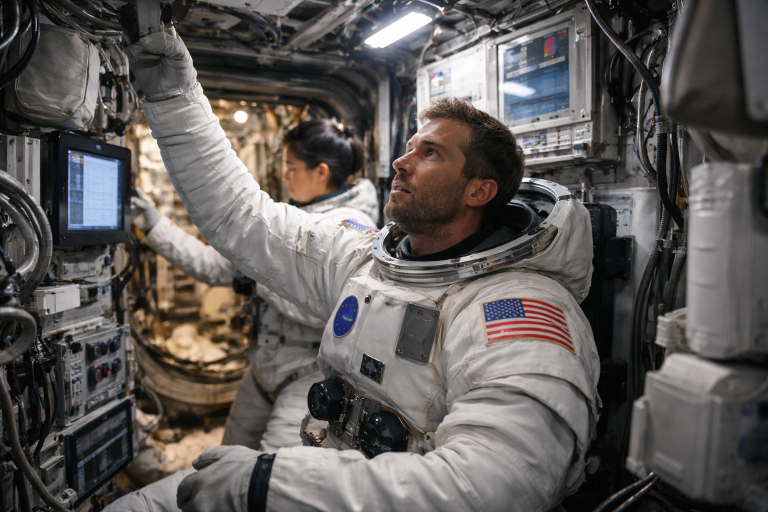 Voyager stock jumps as NASA taps firm for ISS mission by 2028