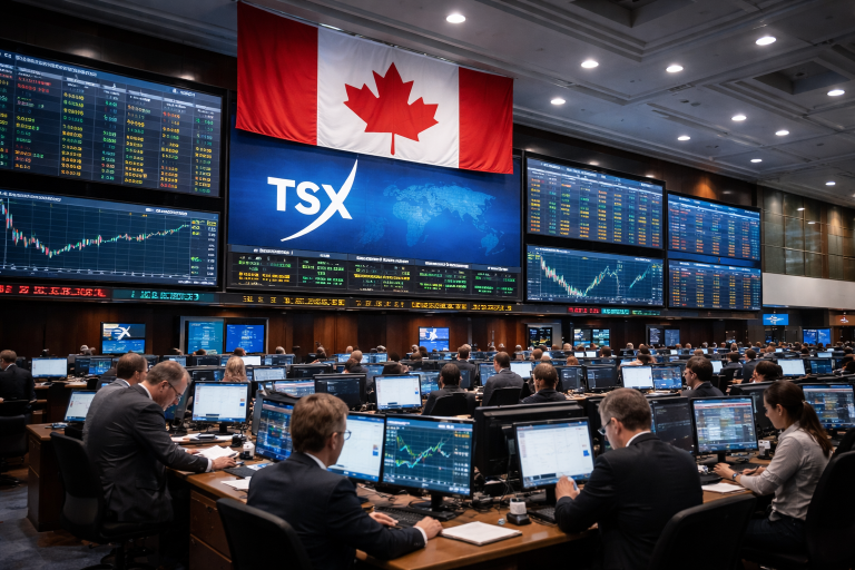 TSX Composite Index outlook ahead of Barrick Gold, Franco-Nevada earnings