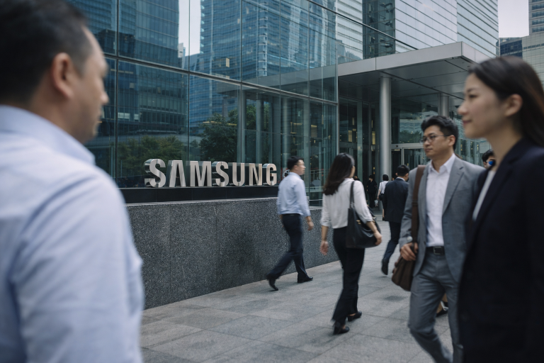 Why is Samsung stock crashing 8% despite record $80B shareholder return?