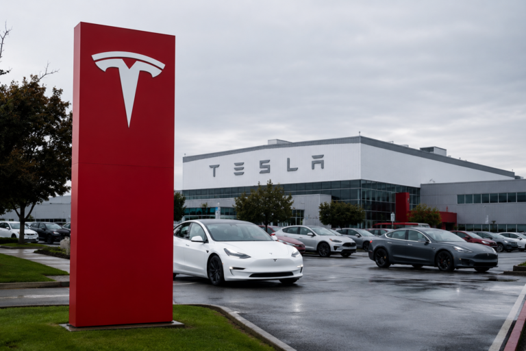 Tesla stock falls 6% as cybercab launch faces analyst, regulatory concerns